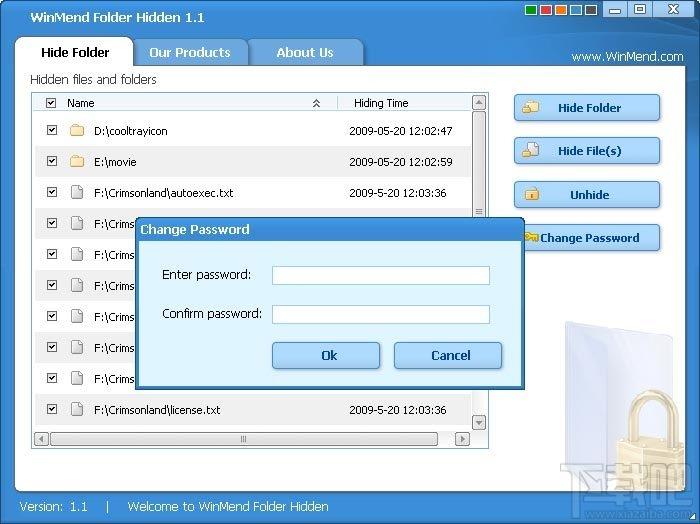 WinMend,WinMend Folder Hidden,隐藏文件夹