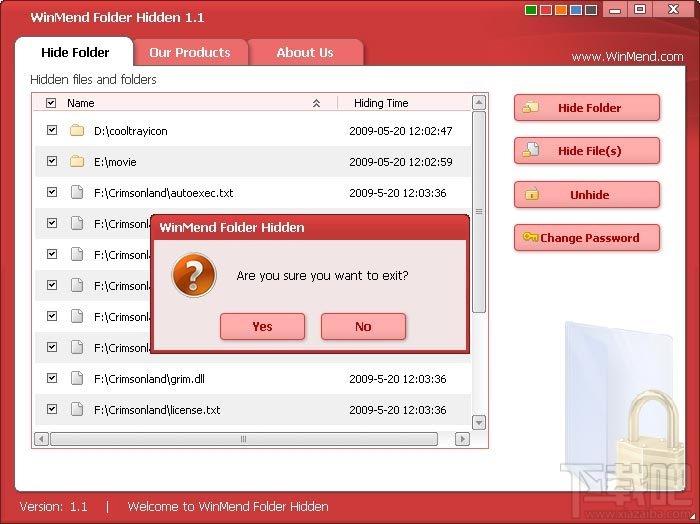 WinMend,WinMend Folder Hidden,隐藏文件夹